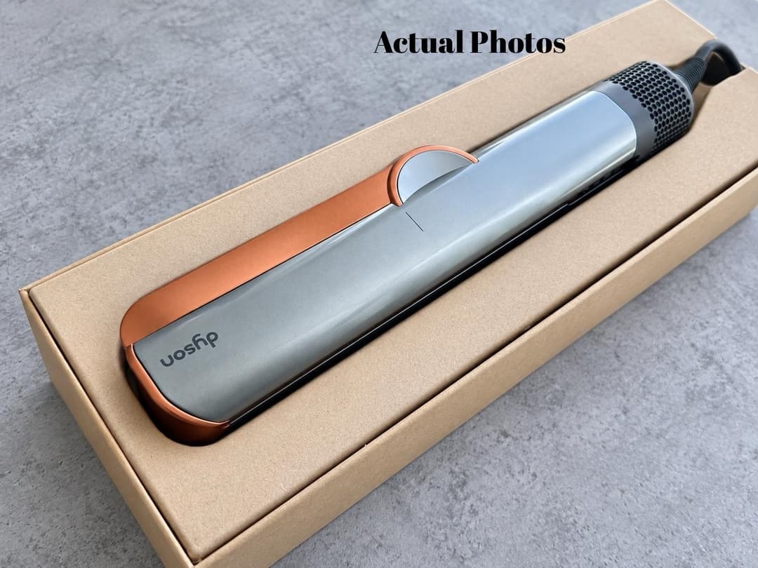 Dyson Airstrait Hair Straightener - Nickel and Copper (photo 1 of 6)