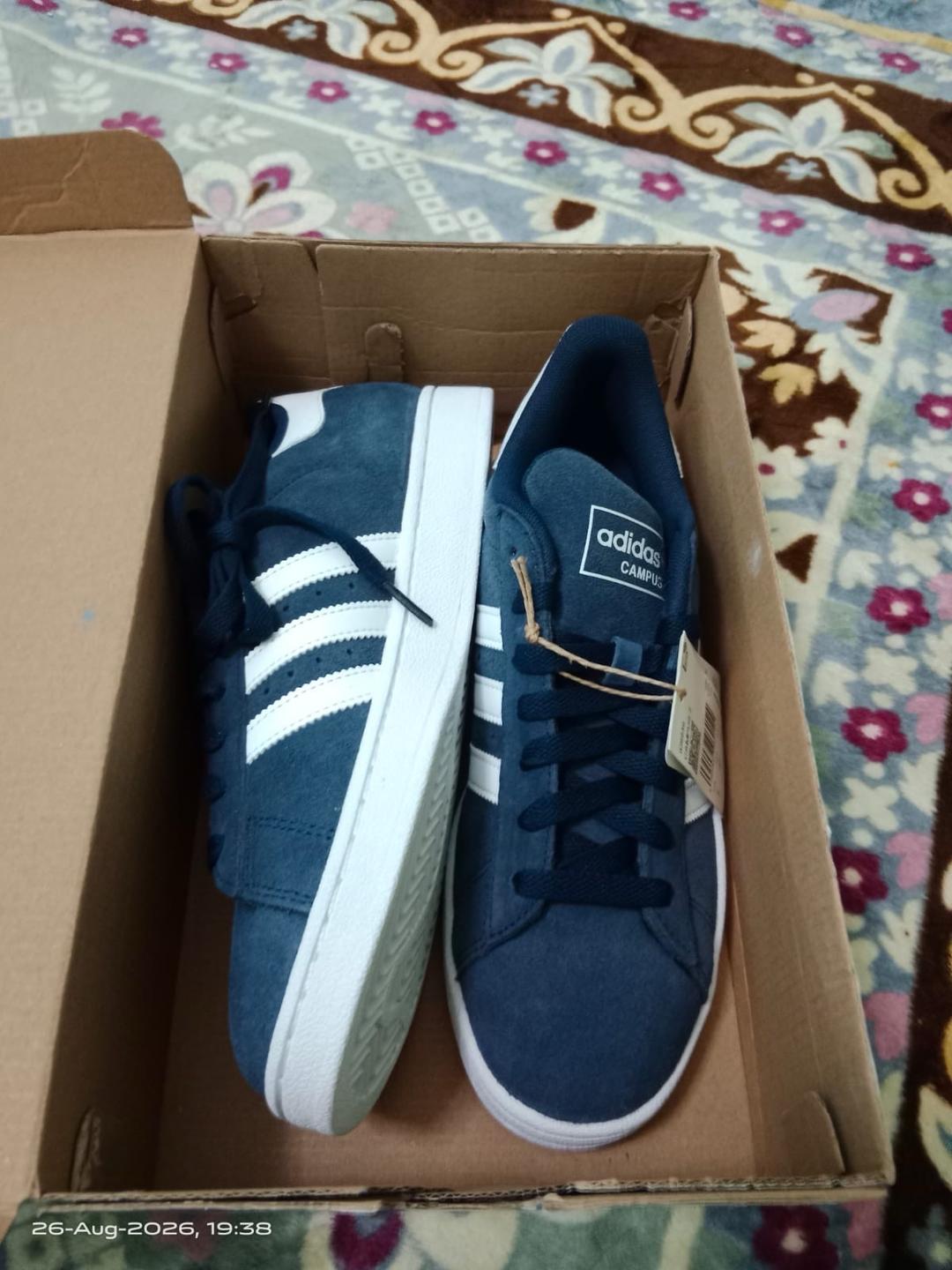 adidas Campus 2 Blue Suede Sneakers - Size US 8 / UK 7.5 (photo 1 of 9)