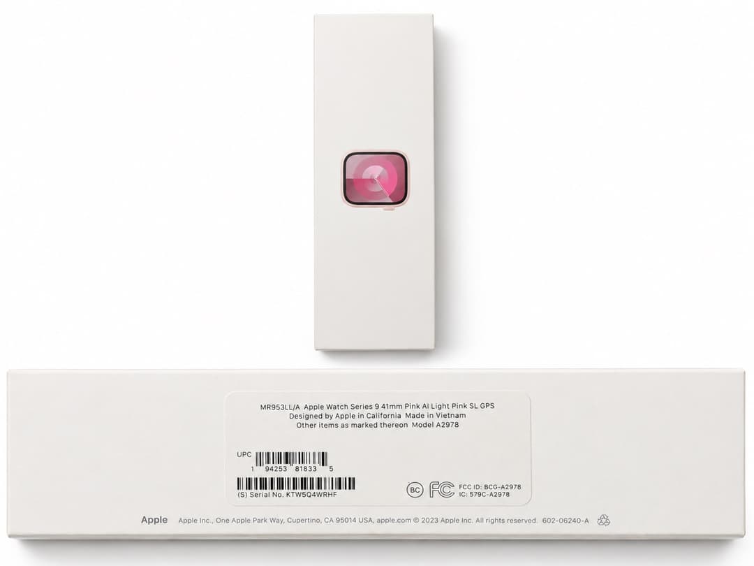 Apple Watch Series 9 41mm Pink Aluminum GPS (photo 1 of 4)