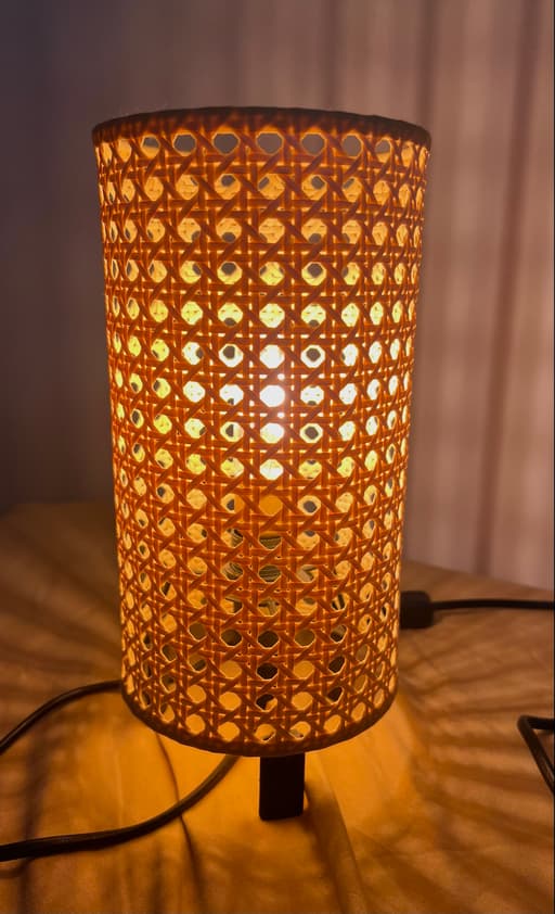 IKEA Rattan Table Lamp