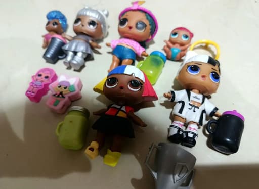 Assorted L.O.L. Surprise Dolls and Accessories Lot