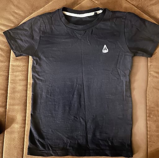 Next Kids Navy Blue Short Sleeve T-Shirt Size 5-6 Years