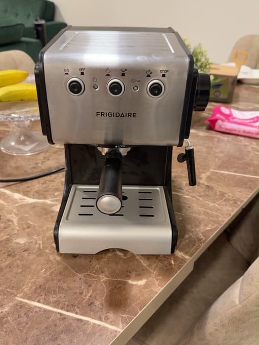 Frigidaire Espresso Coffee Machine with Milk Frother