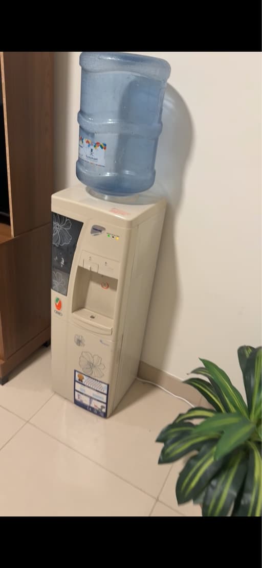 Freestanding Hot and Cold Water Dispenser with Bottle