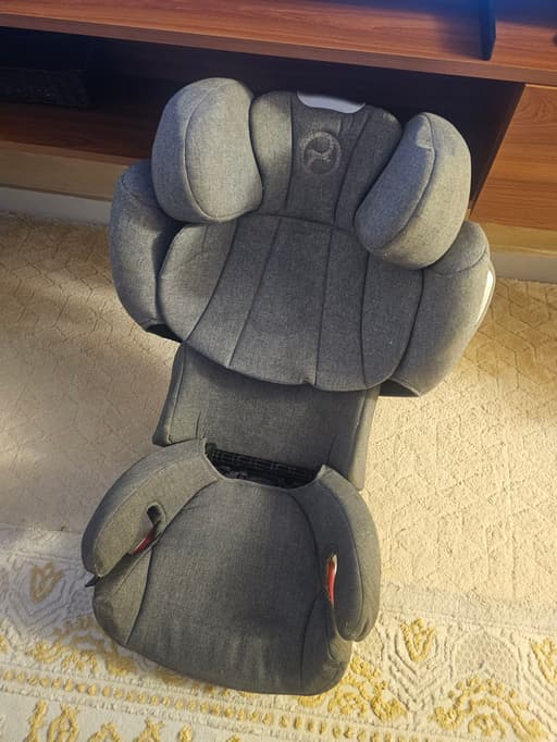 Cybex Child Booster Car Seat in Grey Fabric
