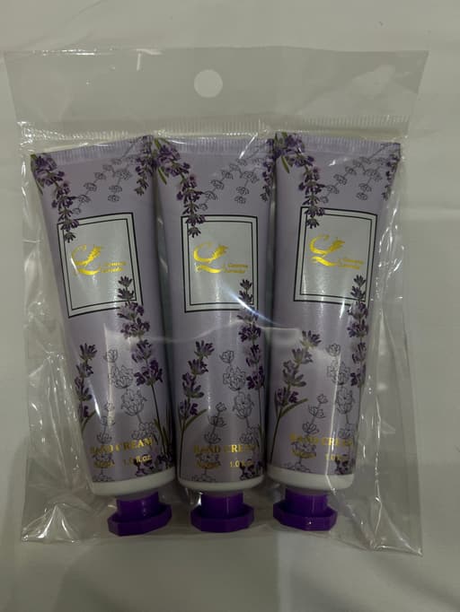 Cameron Lavender Hand Cream, Malaysia - Set of 3 (1.0 fl oz / 30ml each)