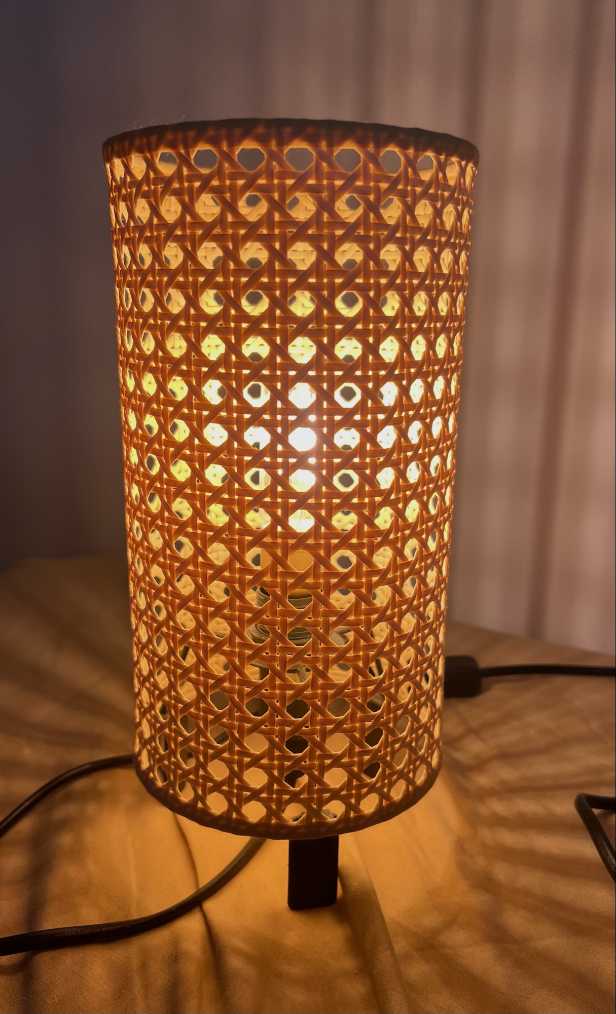 IKEA Rattan Table Lamp (photo 1 of 4)